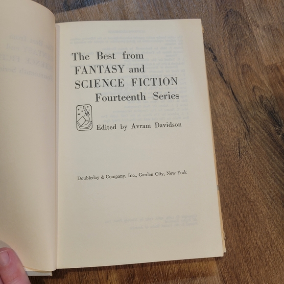 Vintage HB The Best from Fantasy and Science Fiction 14th Series 1965 - Picture 4 of 13